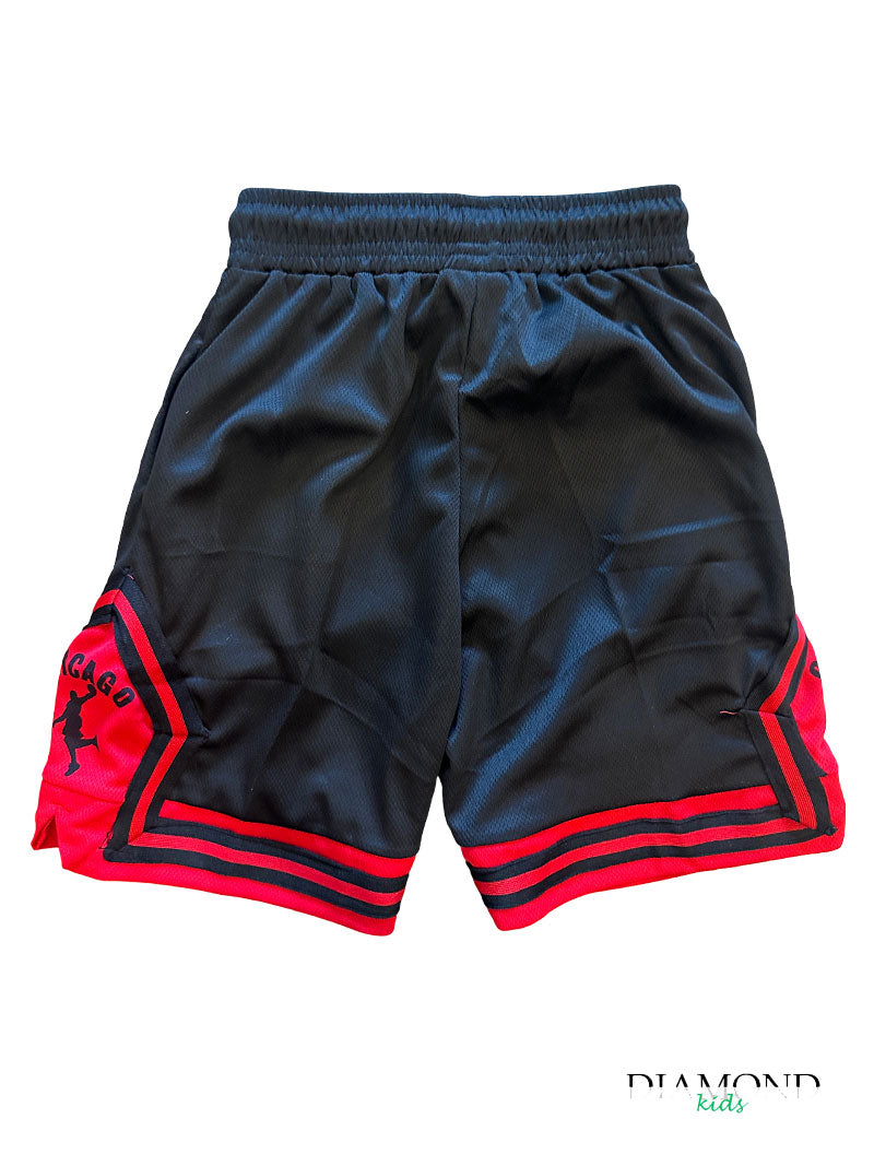 Bermuda Bambino Basket nero