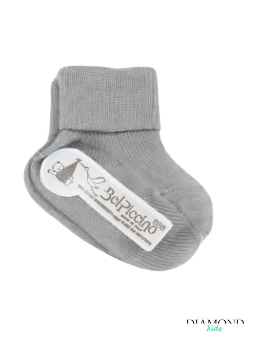 Calzino Neonato Bel Piccino grigio