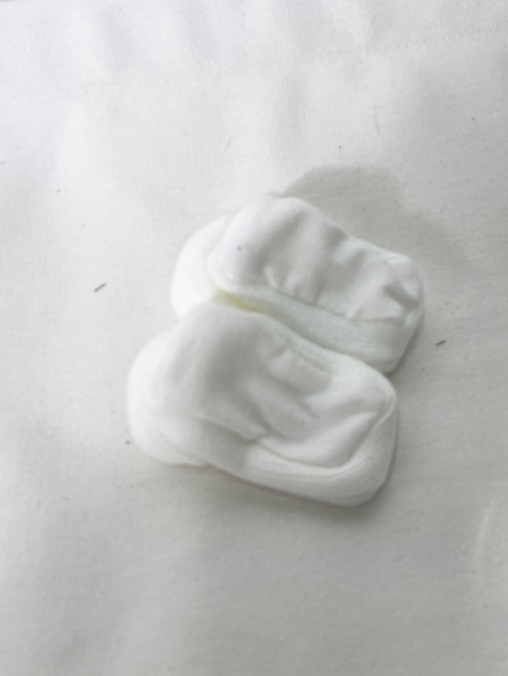 Baby socks maman papa white