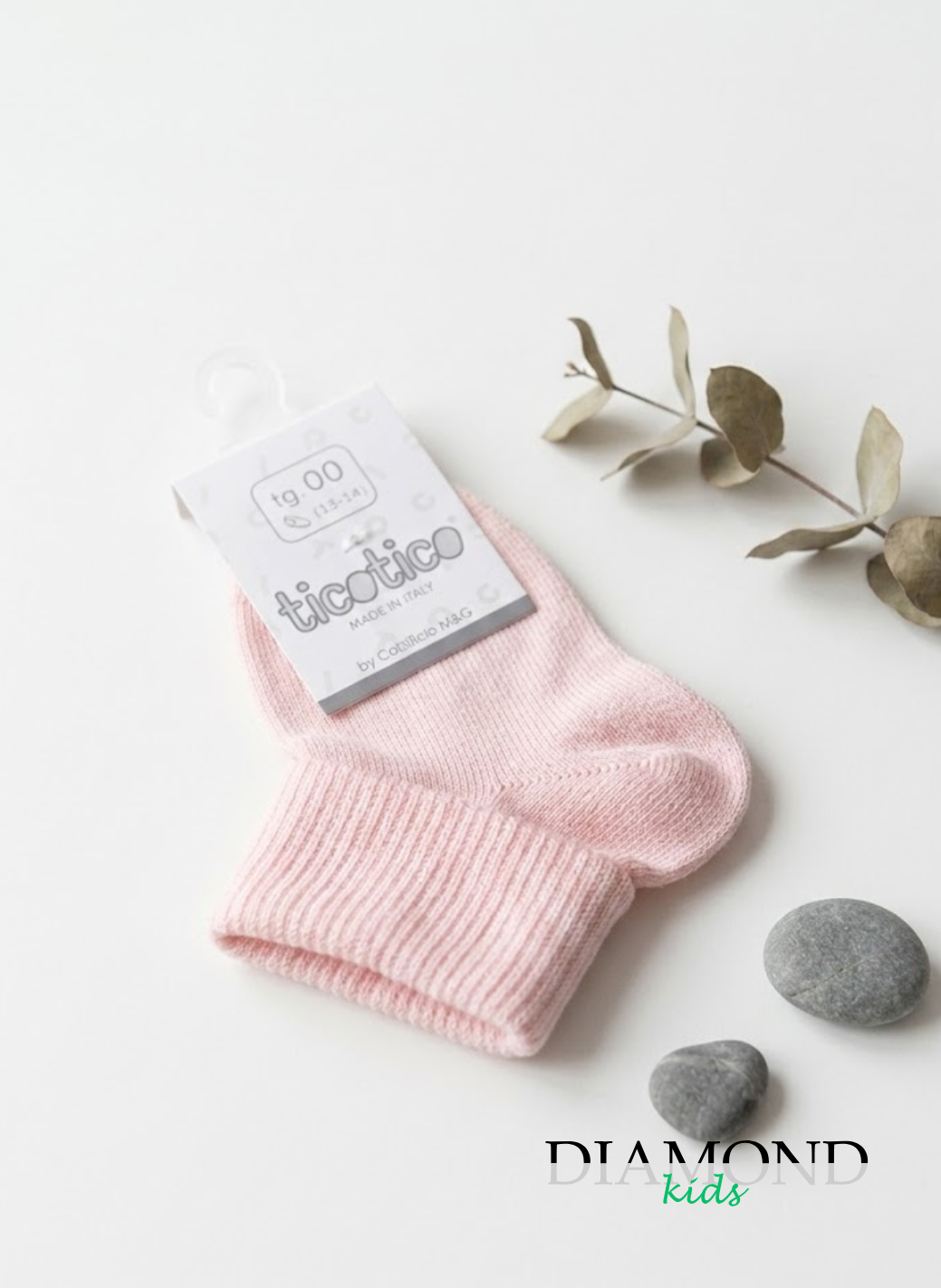 Calzini Neonato Ticotico rosa