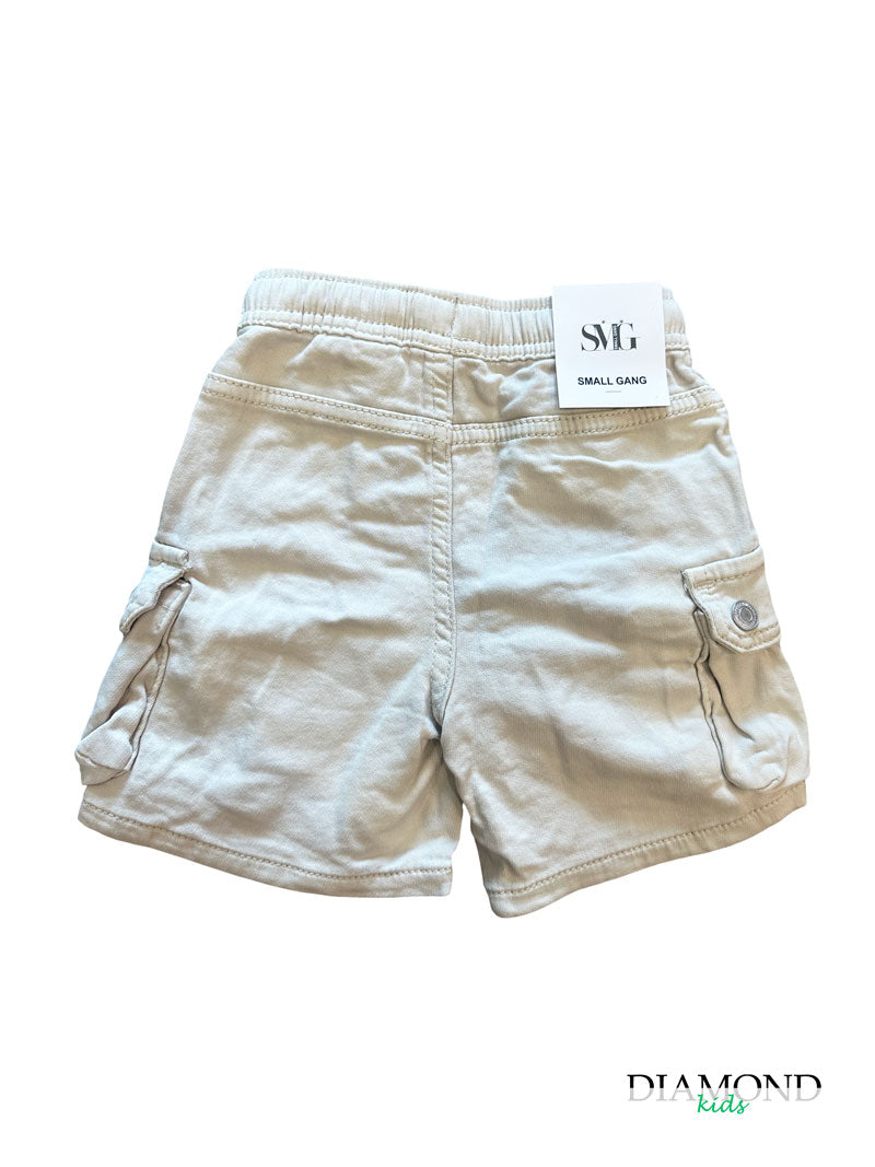 Shorts Neonato Cargo beige