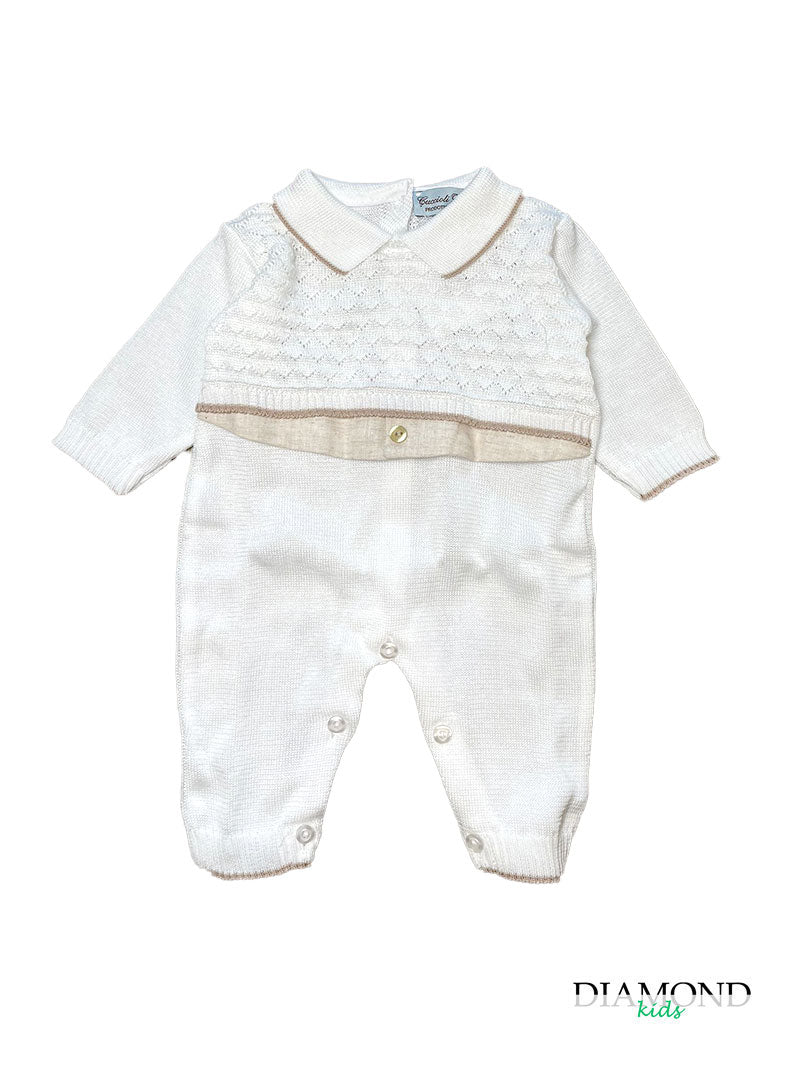 Tutina Neonato unisex ricamo.