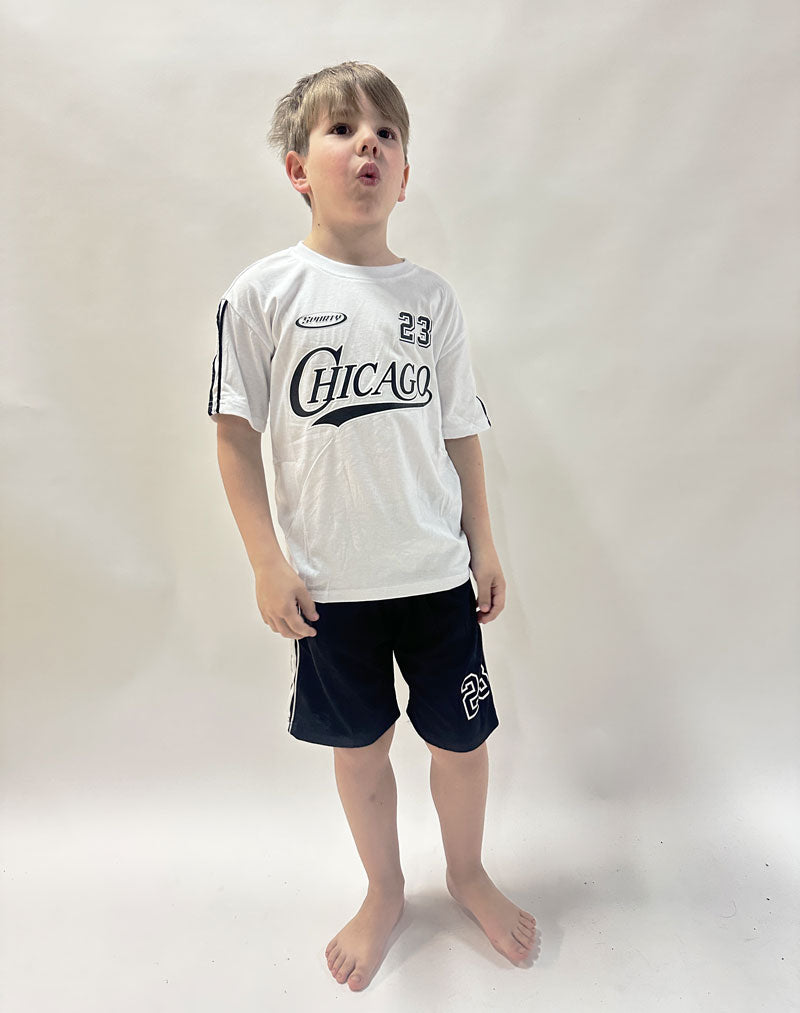 Completo Bambino Chicago bianco
