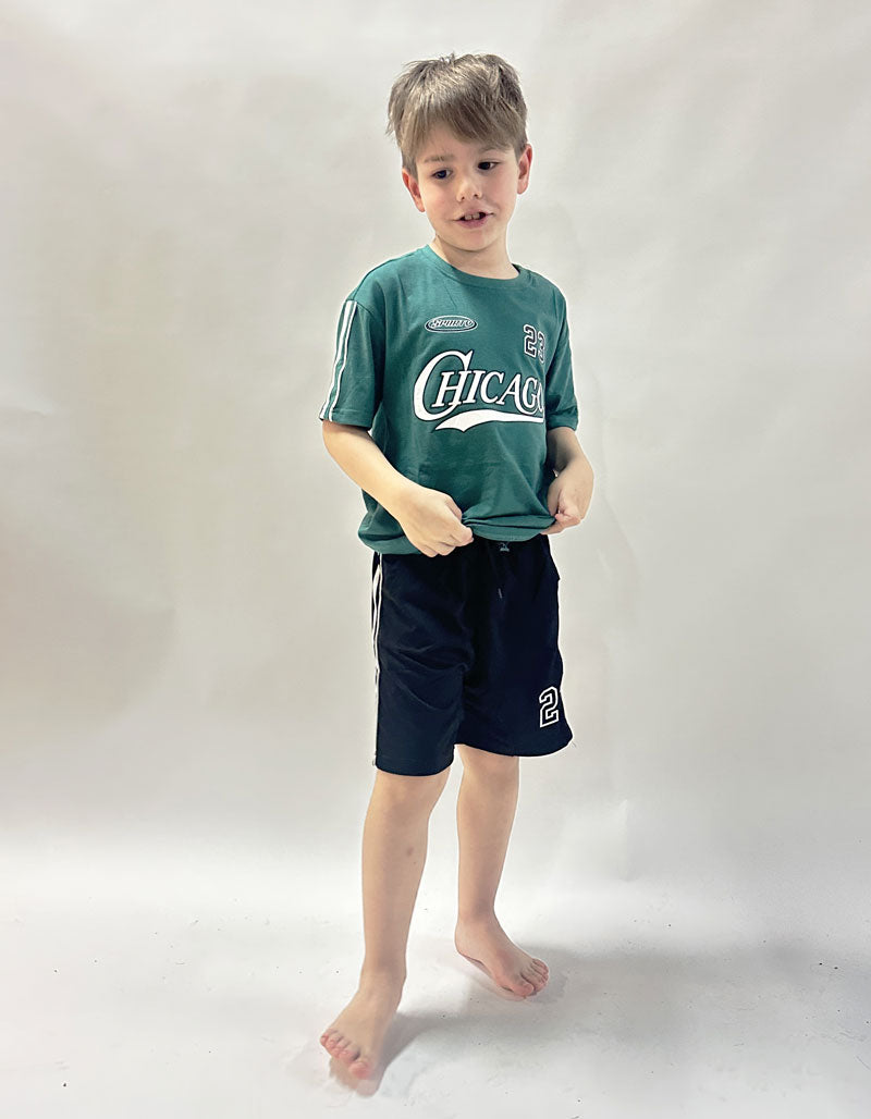 Completo Bambino Chicago verde