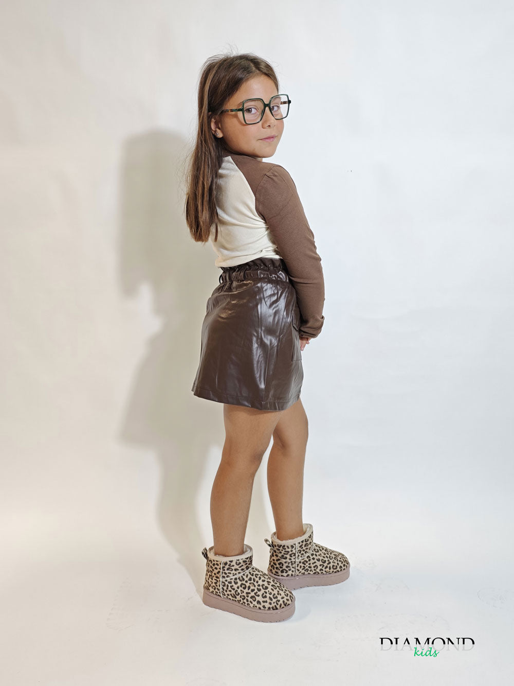 Completo Bambina Recollect marrone