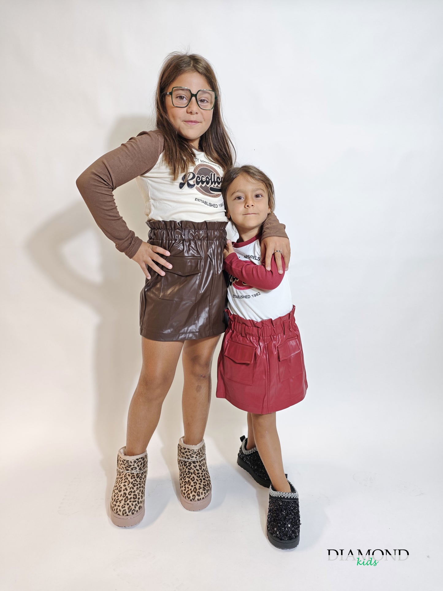 Completo Bambina Recollect bordeaux