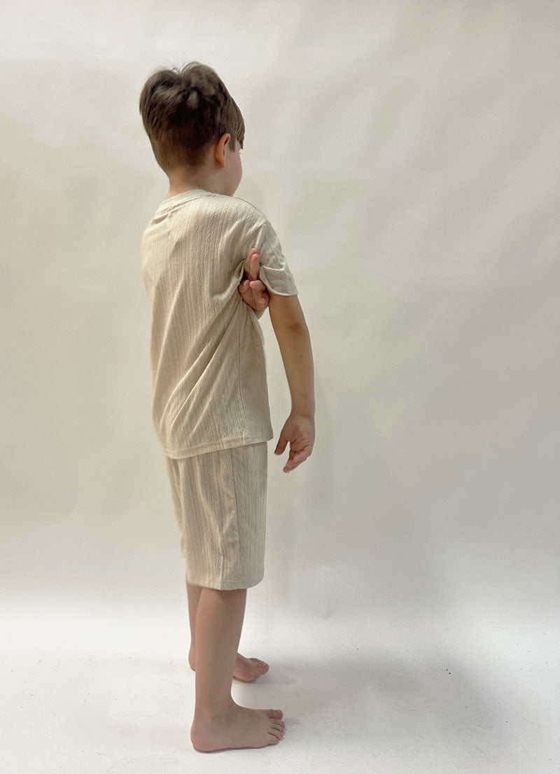 Completo Bambino Trama beige