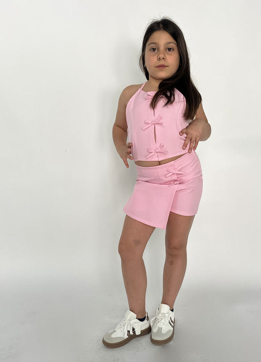 Completo Bambina Fiocchi rosa