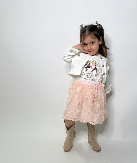 Completo Bambina Pretty rosa