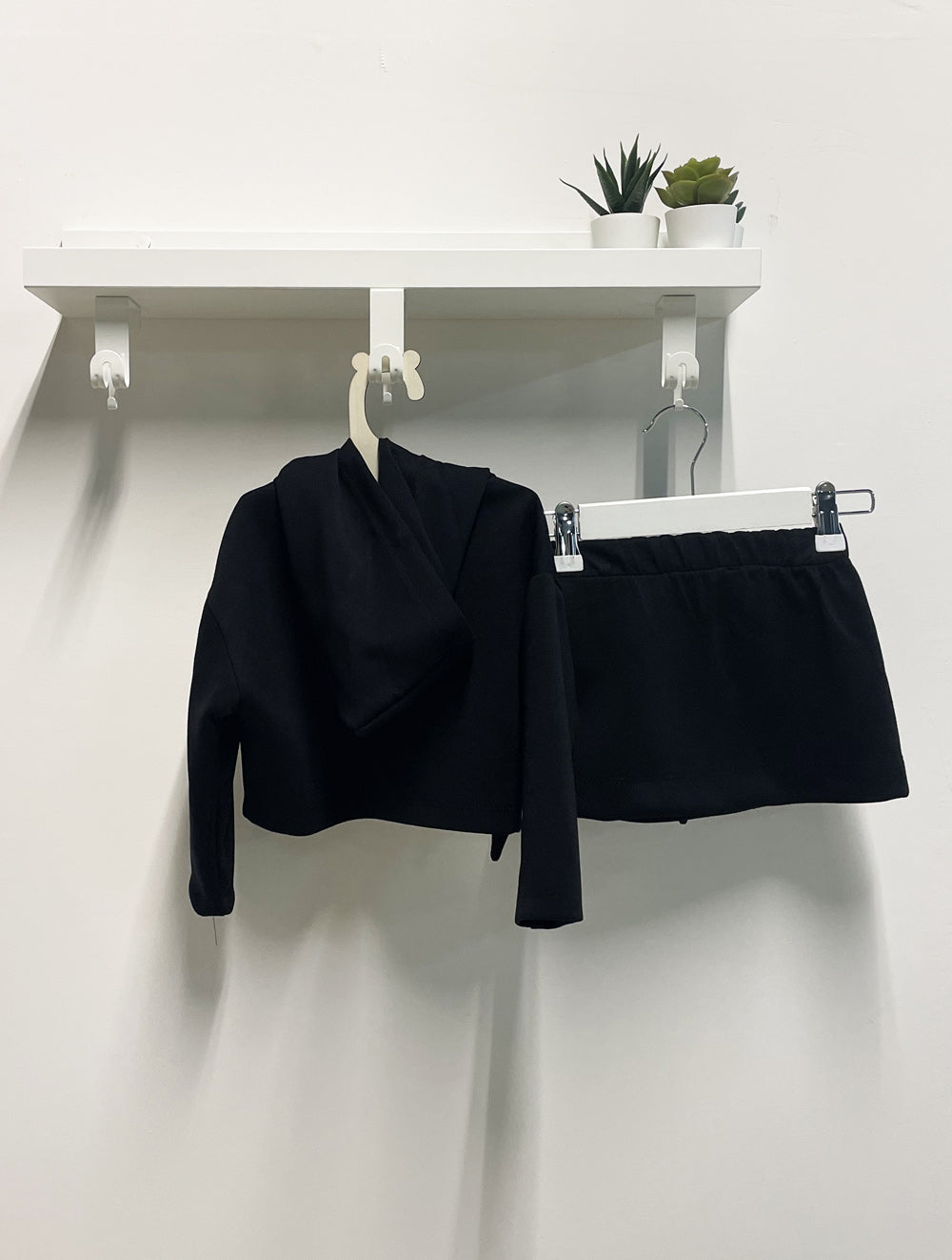 Black Teddy Bear Baby Girl Outfit