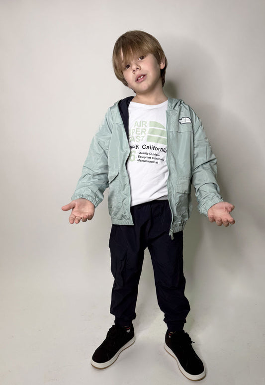 Completo Bambino TNF 3 pezzi menta