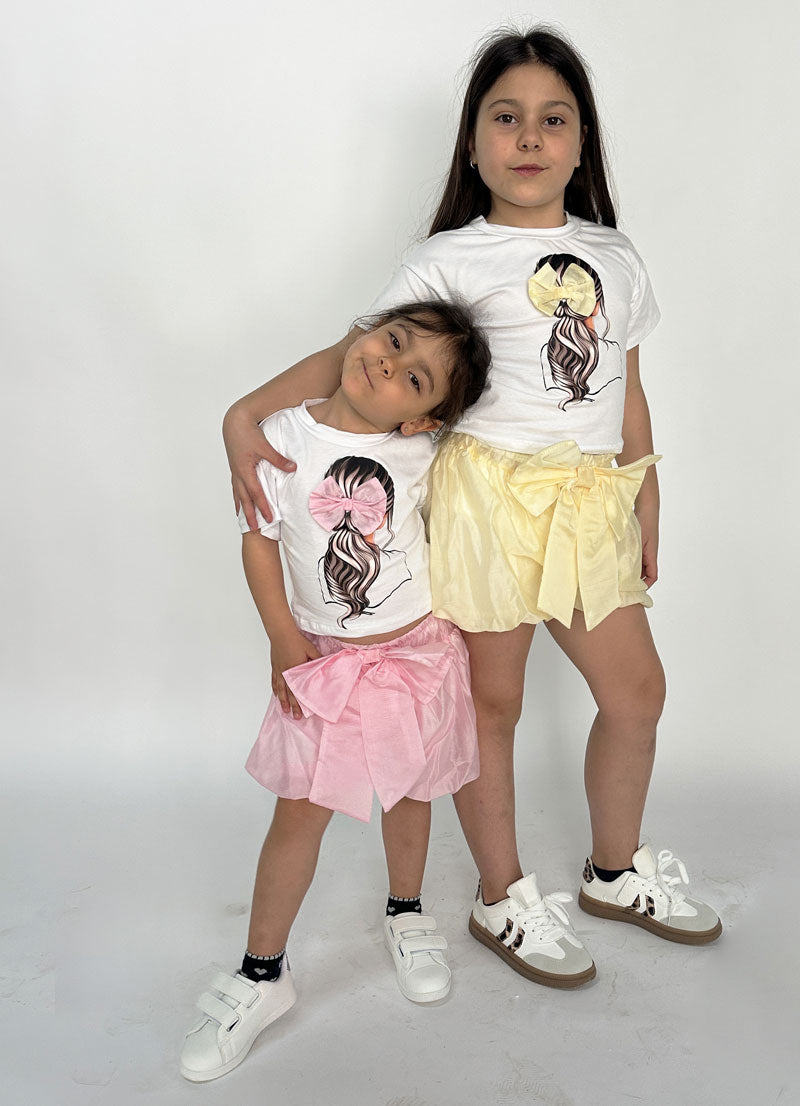 Completo Bambina Balloon giallo