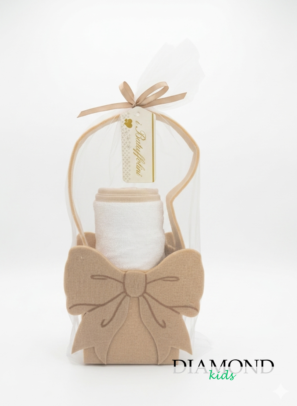Set regalo Batuffolini Fiocco beige