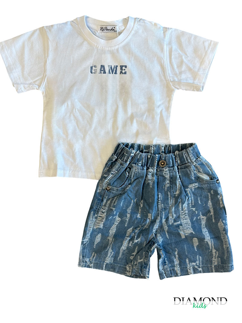 Completo Bambino Game bianco