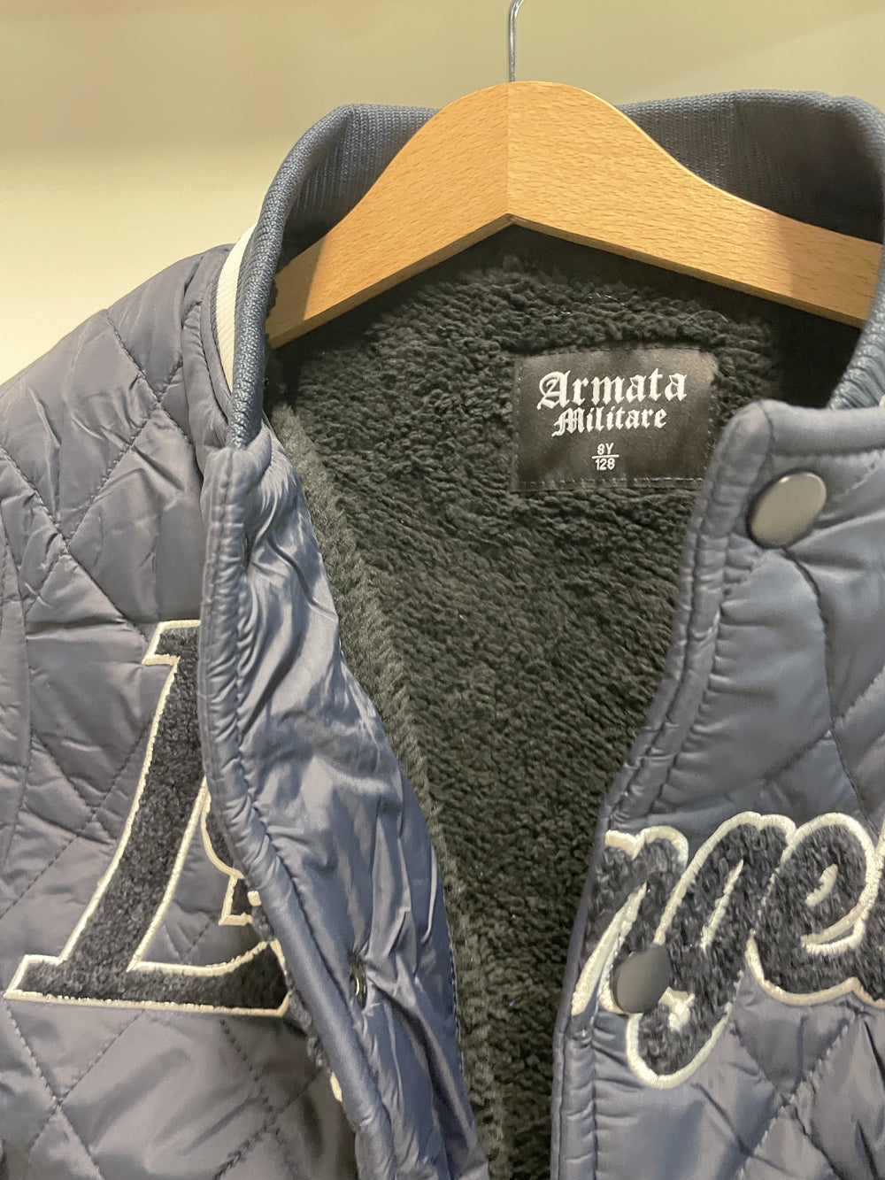 Kids Jacket Los Angeles Quilted Blue