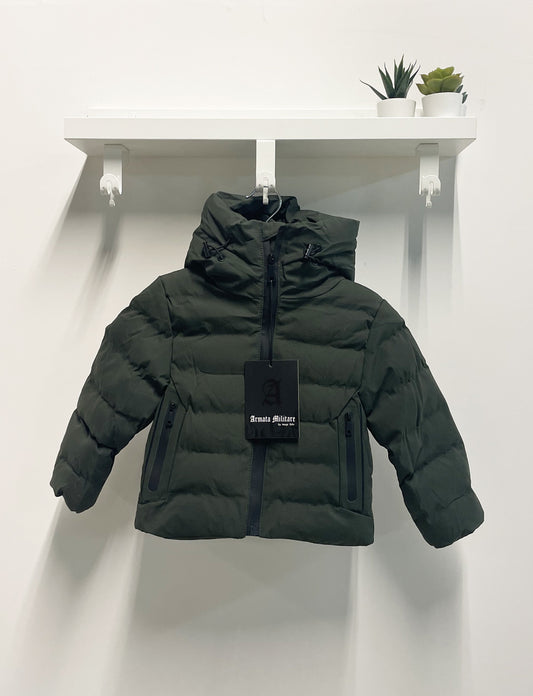 Green Army Baby Jacket