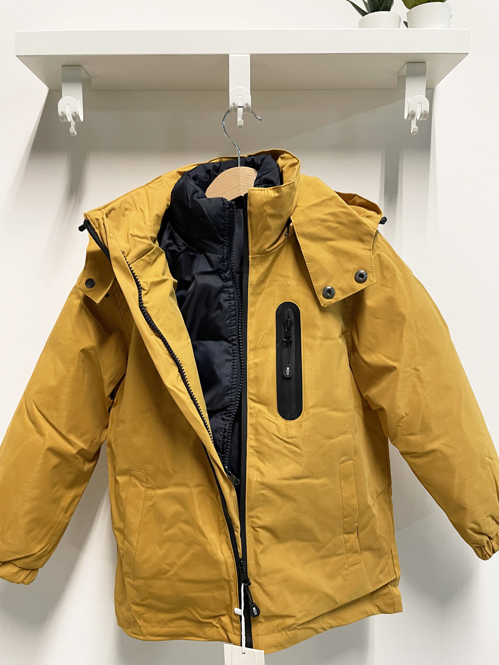 3 in 1 Mustard Kids Jacket