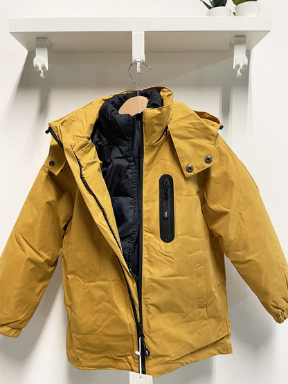 3 in 1 Mustard Kids Jacket