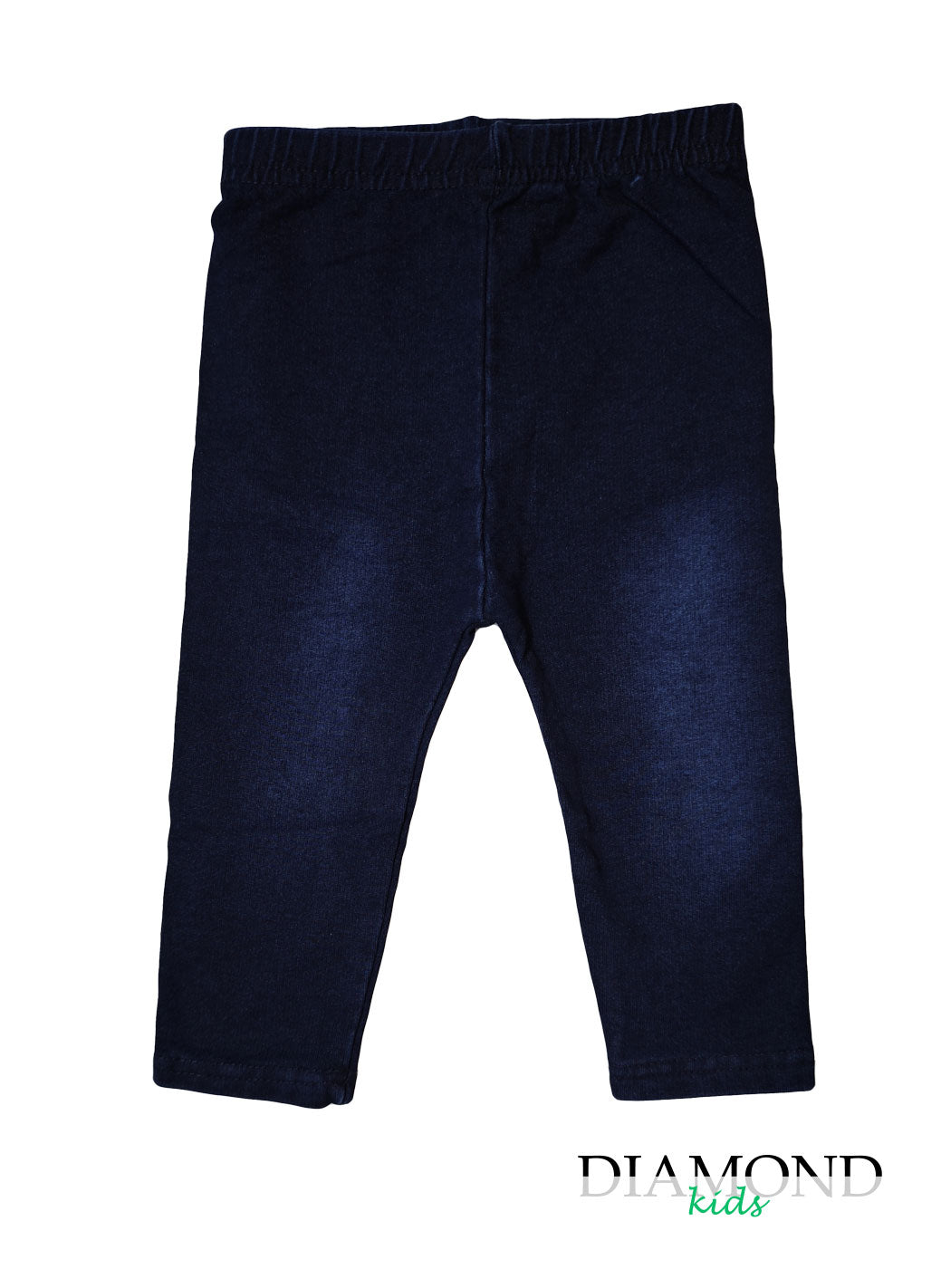 Leggins Neonata denim blu