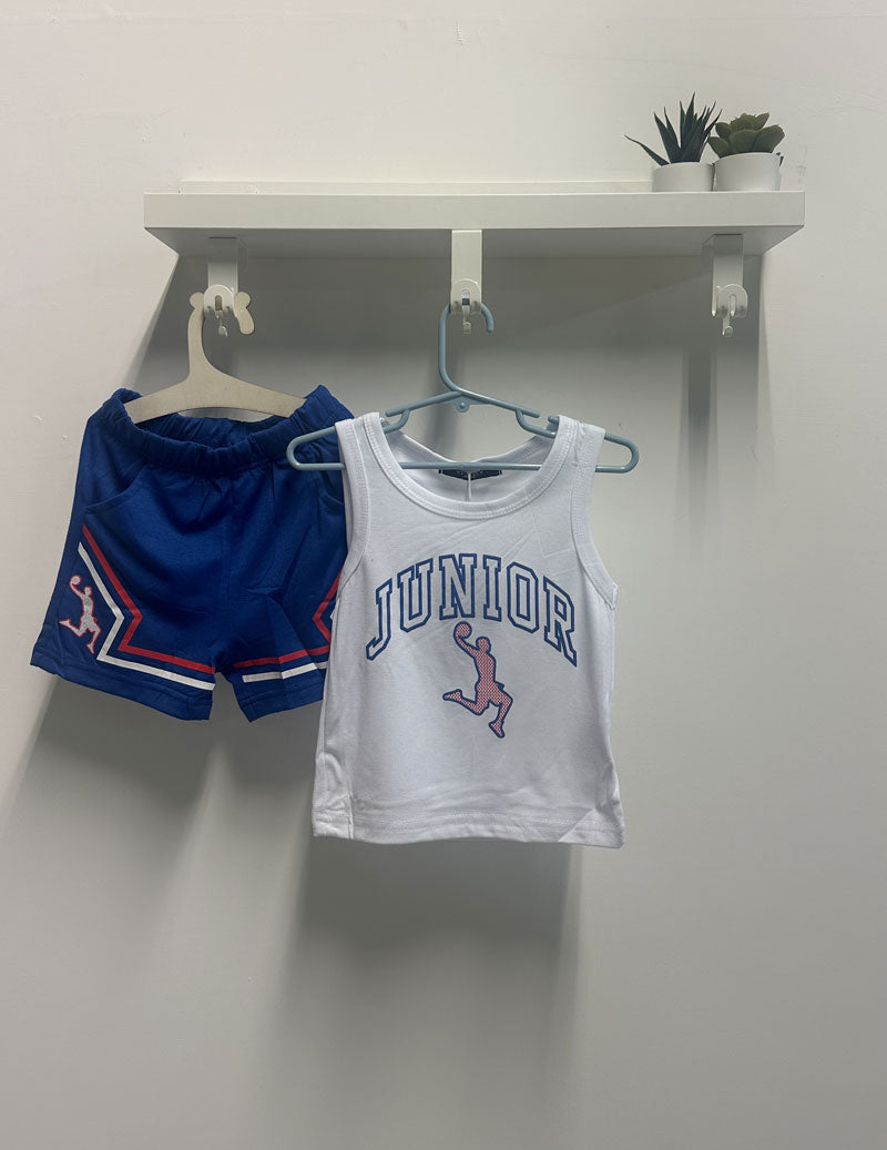 Completo Bambino Junior bianco royal