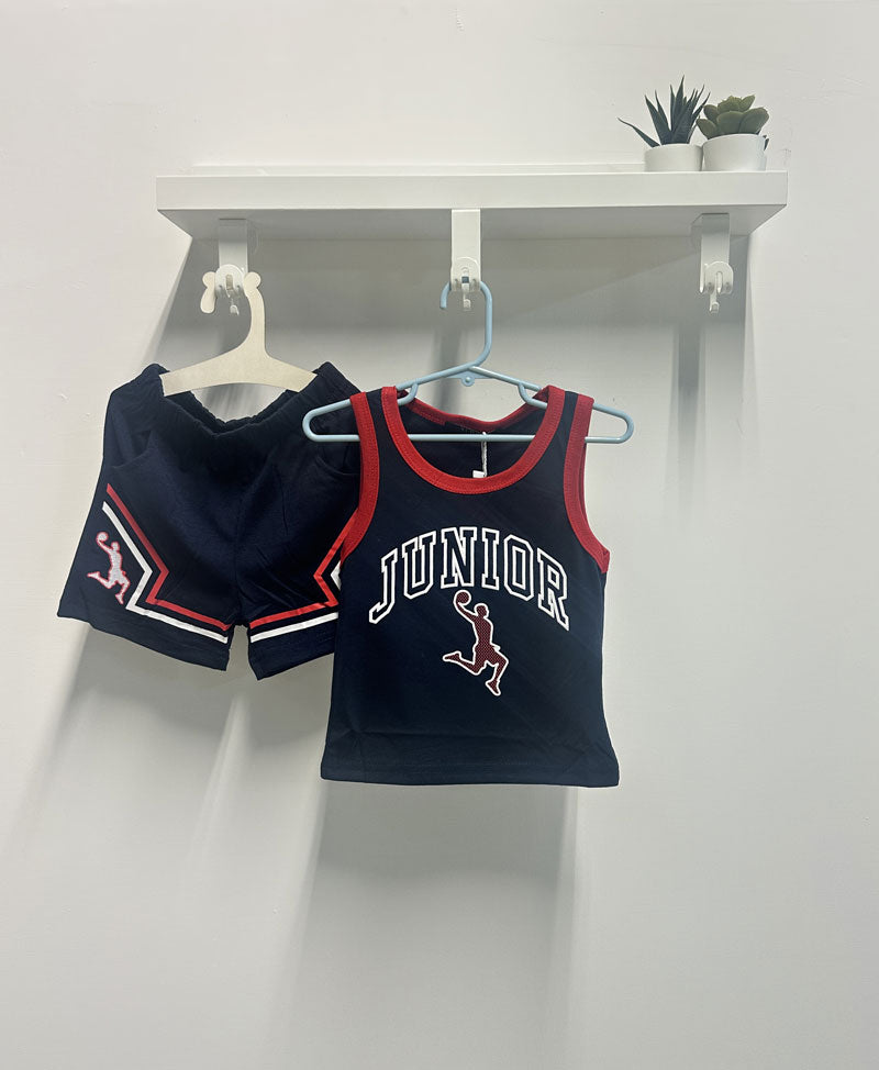 Completo Bambino Junior blu rosso