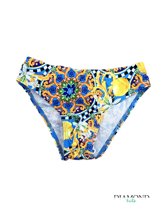Costume Bambino Amalfi azzurro