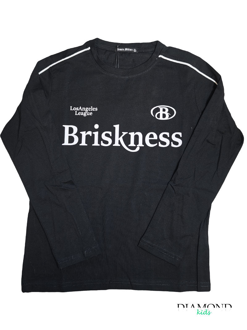 T-shirt Bambino Los Angeles nera