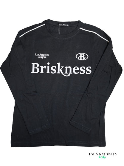 T-shirt Bambino Los Angeles nera