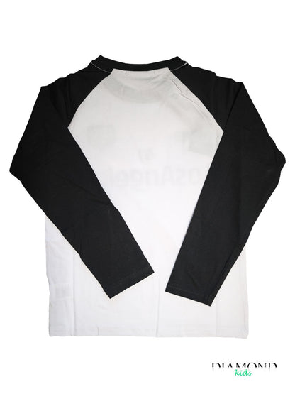 T-shirt Bambino Los Angeles bianca