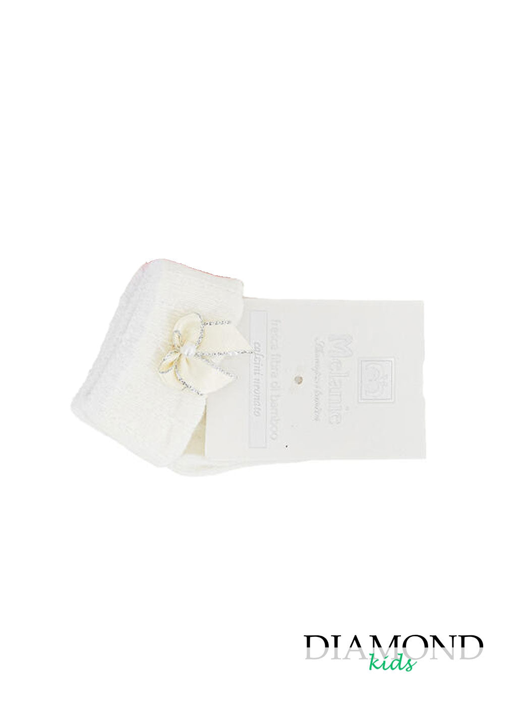 Calzino Neonata Melanie Fiocchetto crema