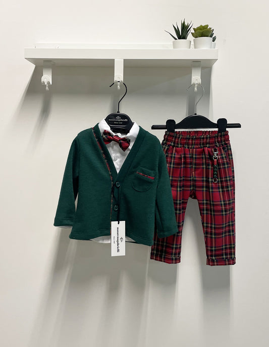 Complete Baby Scottish Bow Tie