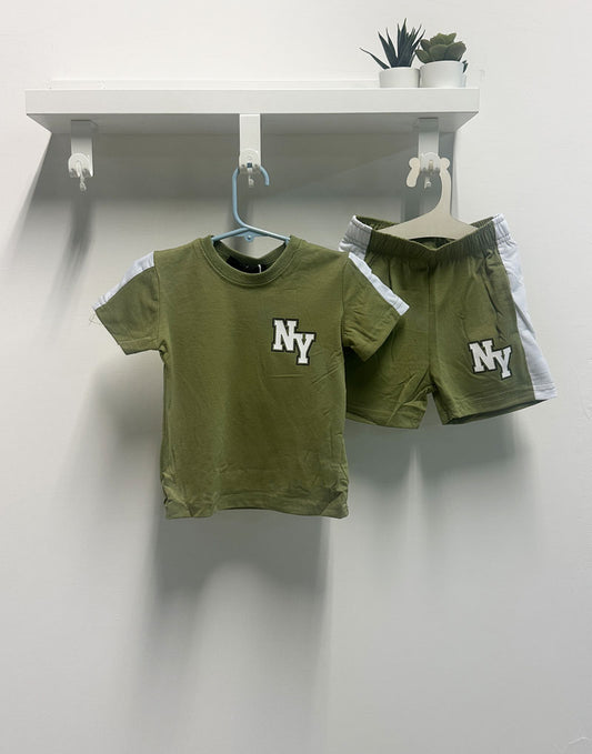 Completo Bambino NY verde