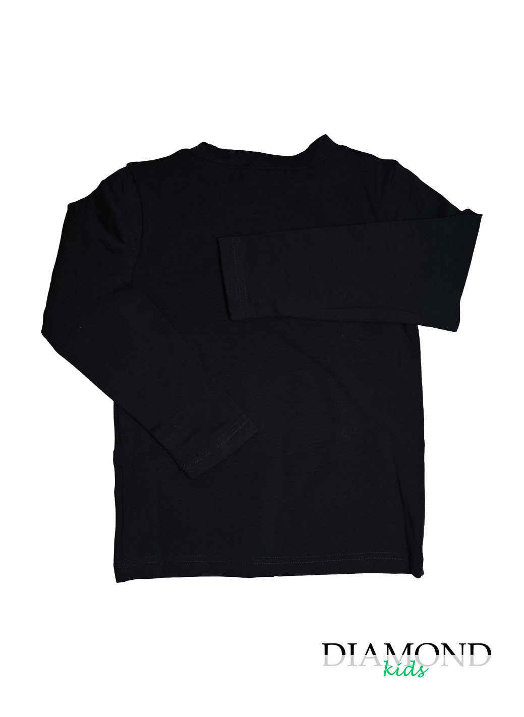 T-shirt Bambino Flash nera