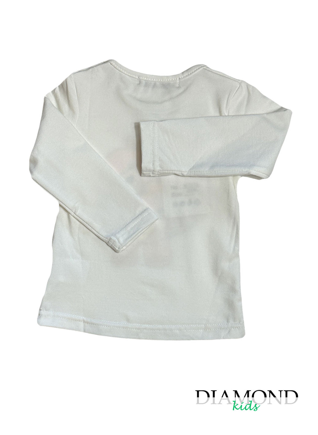T-shirt Neonata Mini Orso bianca
