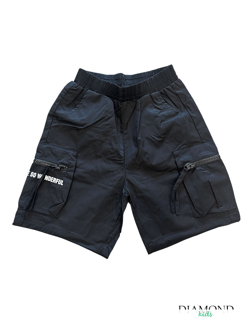 Bermuda Bambino Wonderful nero