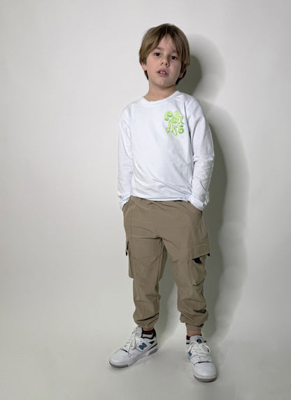 Pantalone Bambino Boy beige
