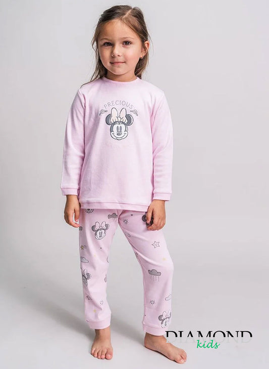Pigiama Neonata Minnie Disney lilla