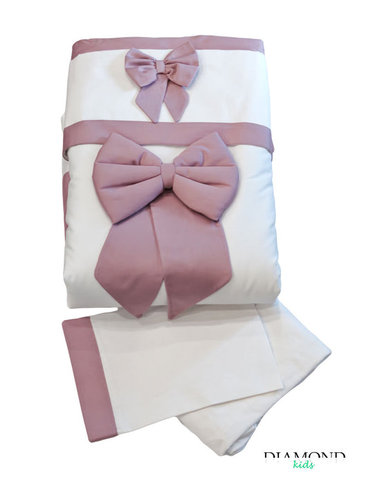 Set Culla Neonato Ornella Fiocco cipolla