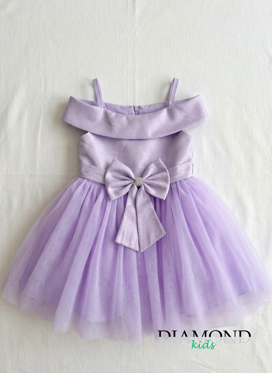 Abito Bambina Principessa lilla tulle