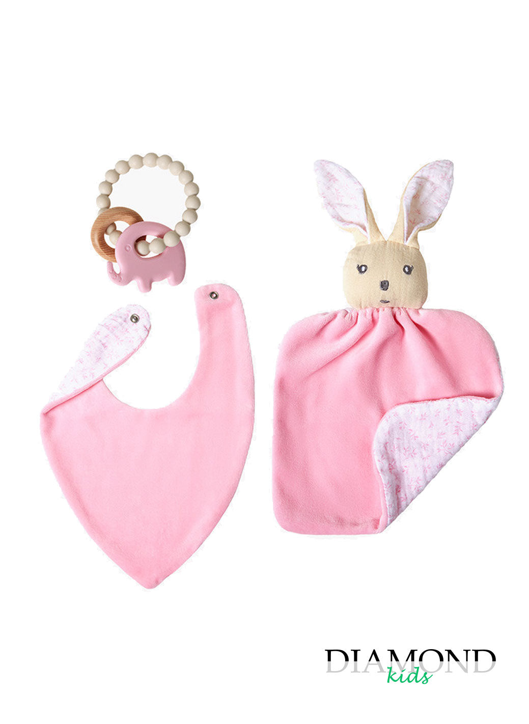 Set Neonata Coniglio rosa