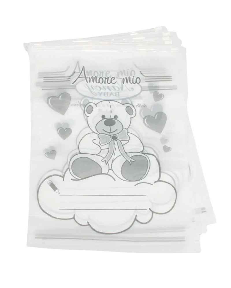 Neutral transparent bag packaging
