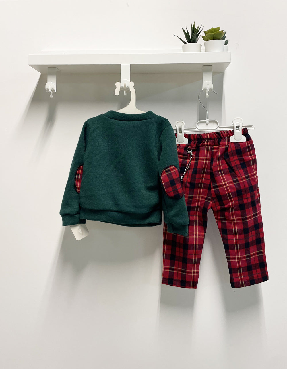 Scottish Baby Set with Patches