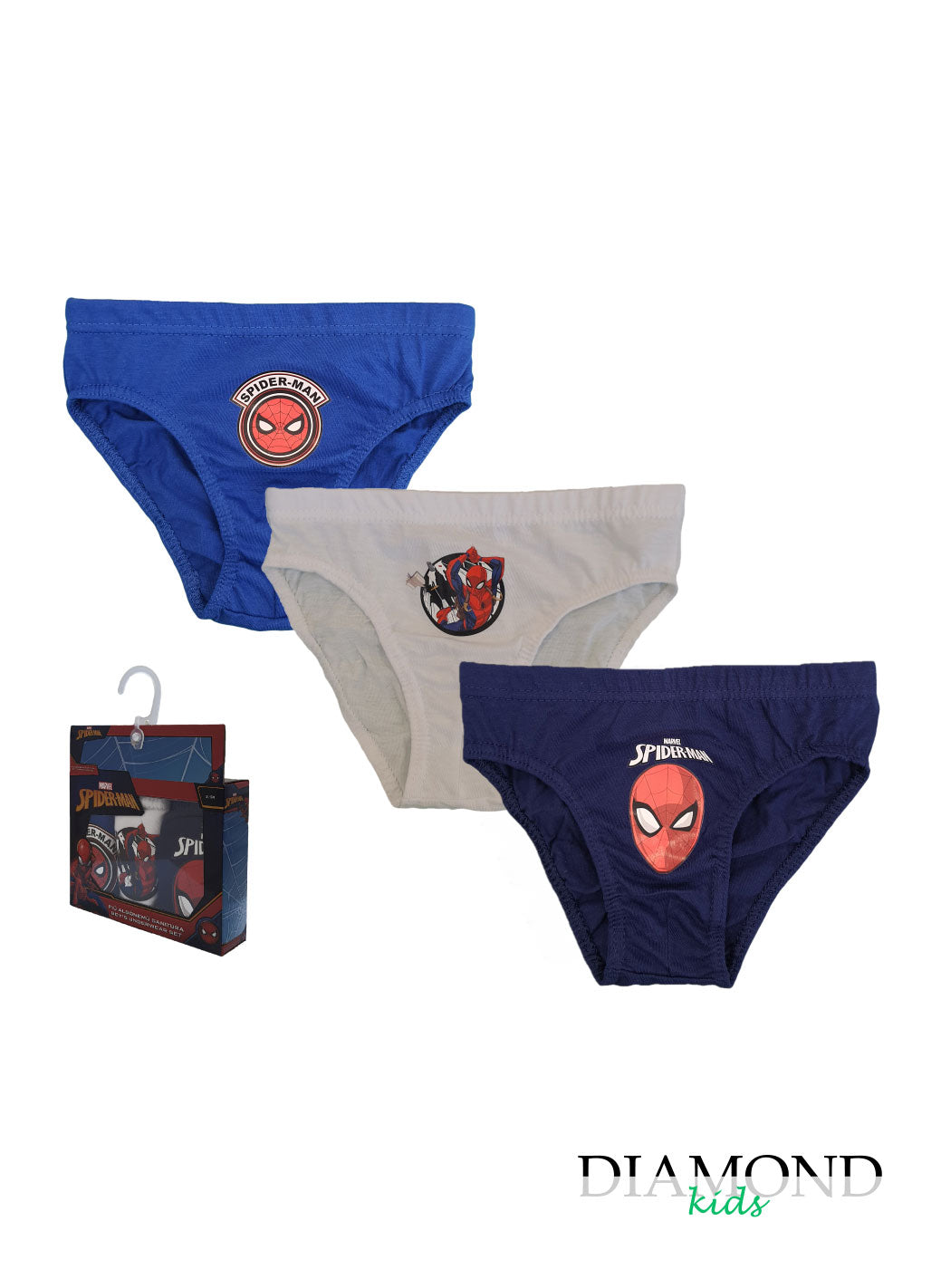 Tris Slip Bambino Spiderman