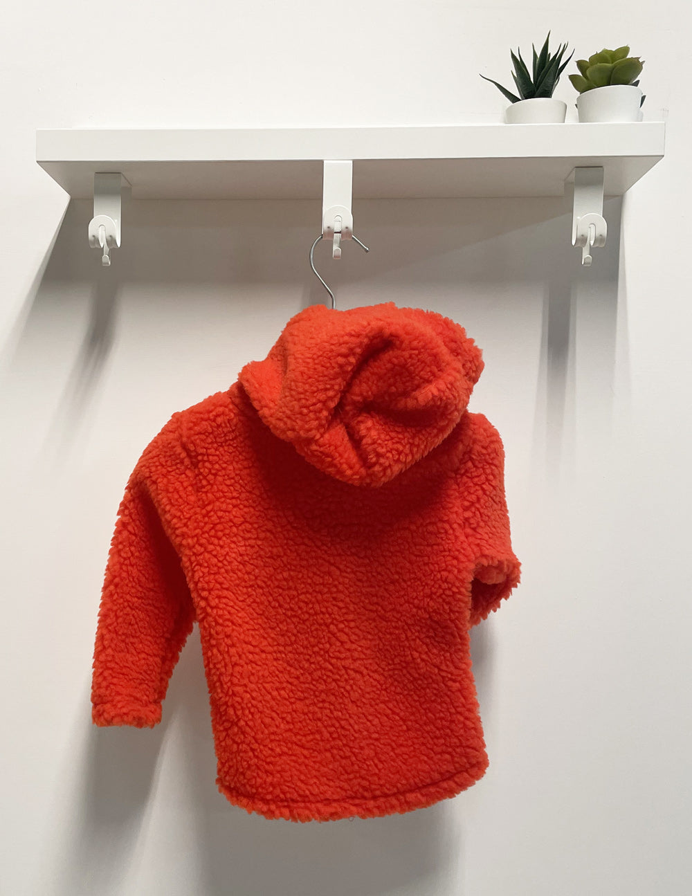 Giubbino Neonato Teddy arancione