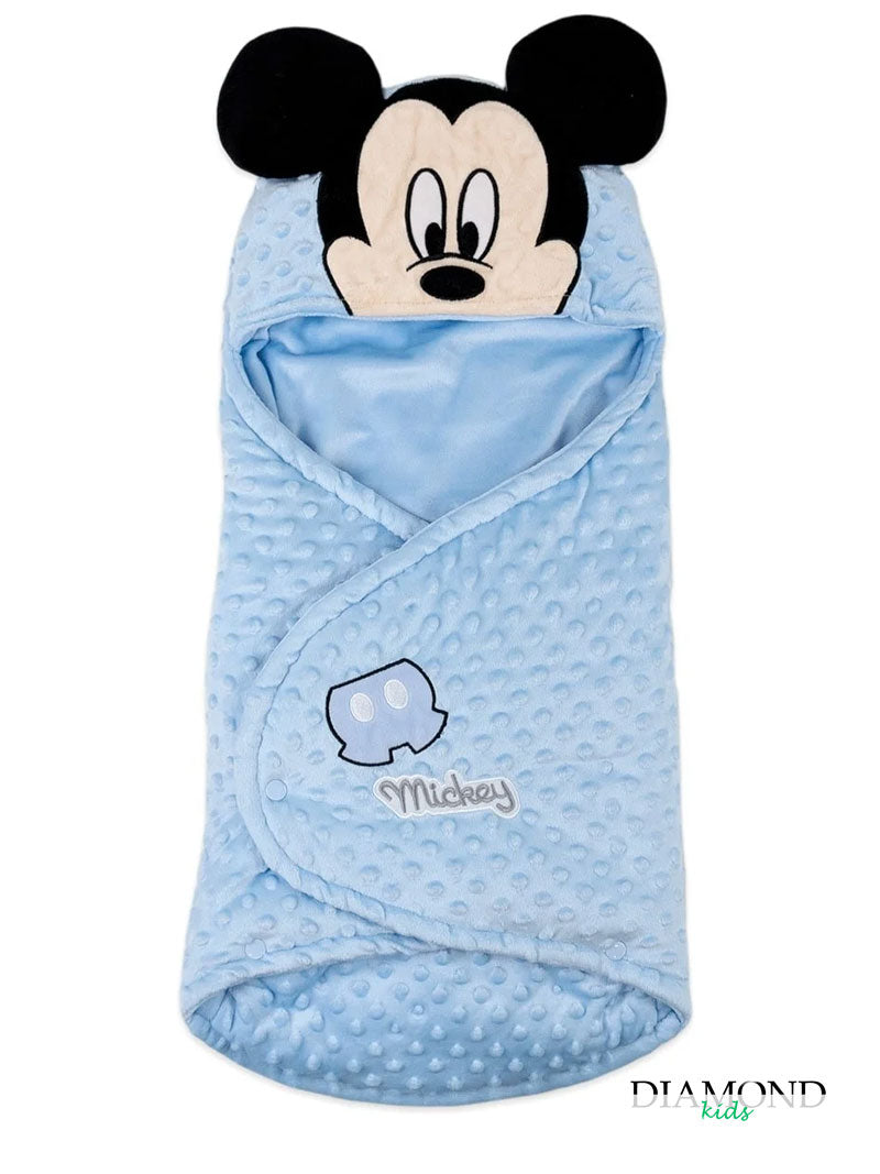 Sacco Nanna Neonata Topolino Disney azzurro