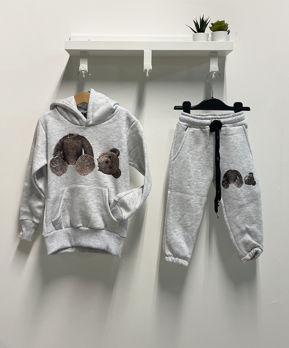 Complete Baby Bear Tracksuit Grey Fleece