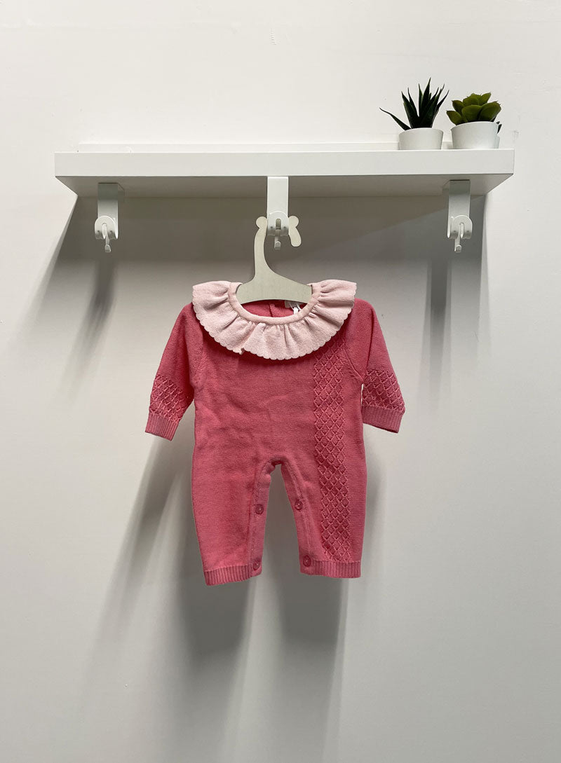Baby Romper Rose The white and pink daisy