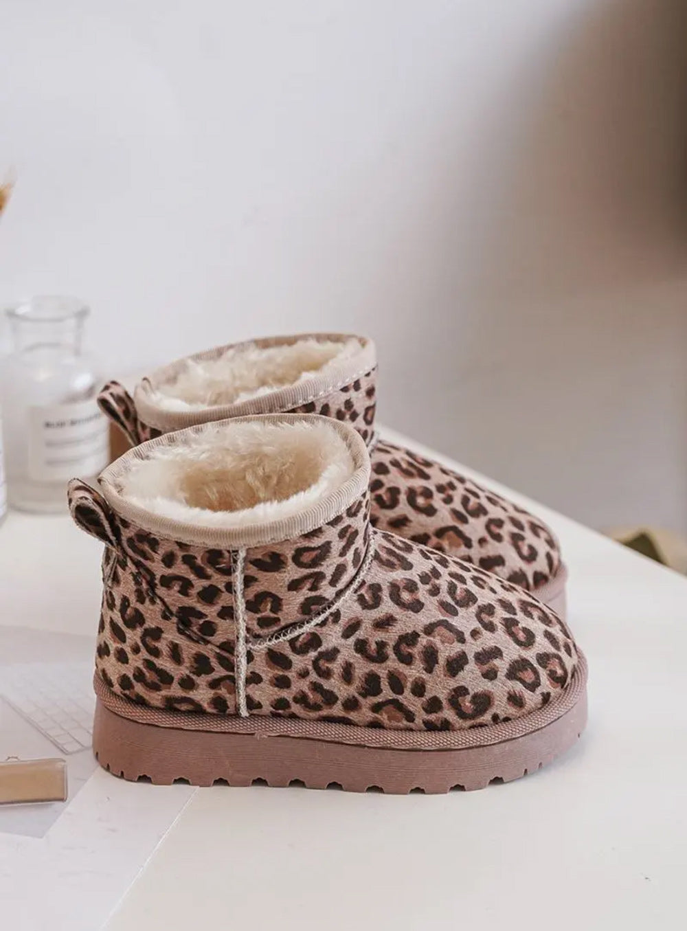 Girls Shoes Classic Platform Animal Print