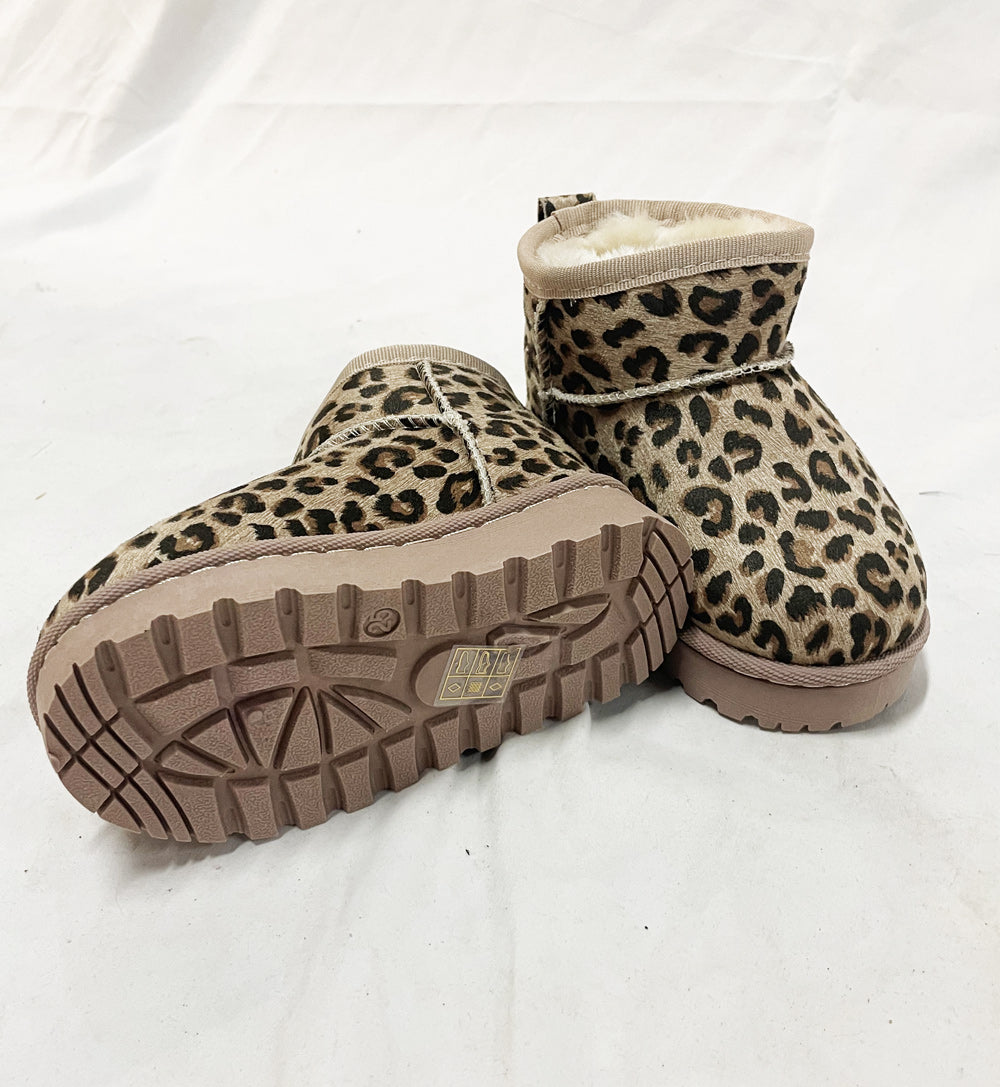 Girls Shoes Classic Platform Animal Print