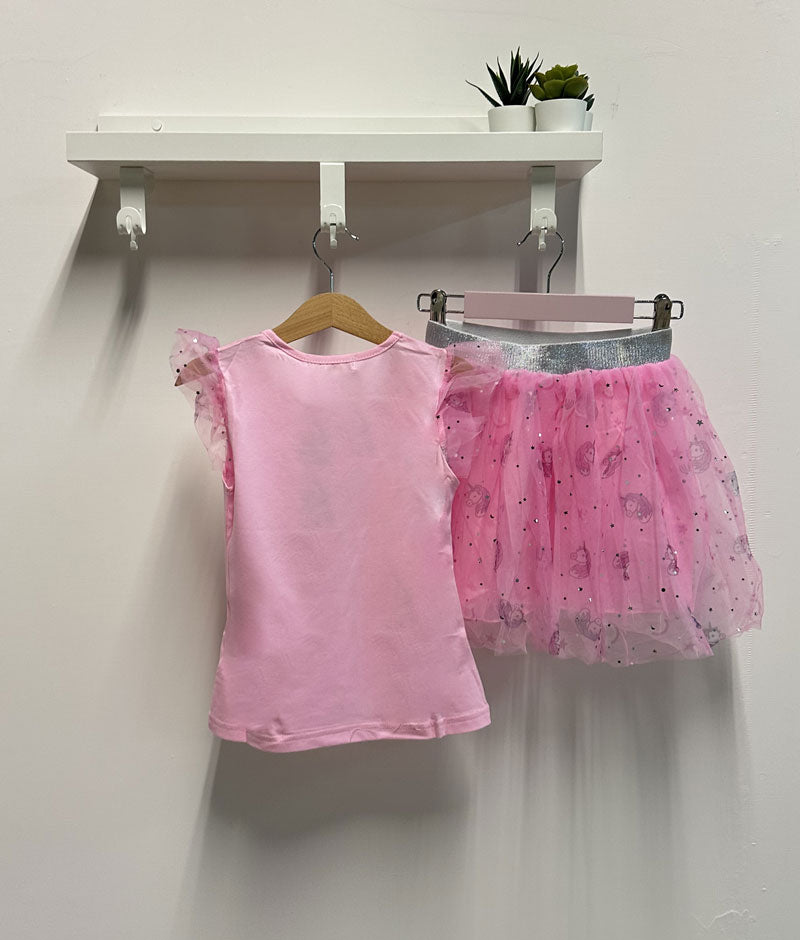 Completo Bambina Unicorn rosa